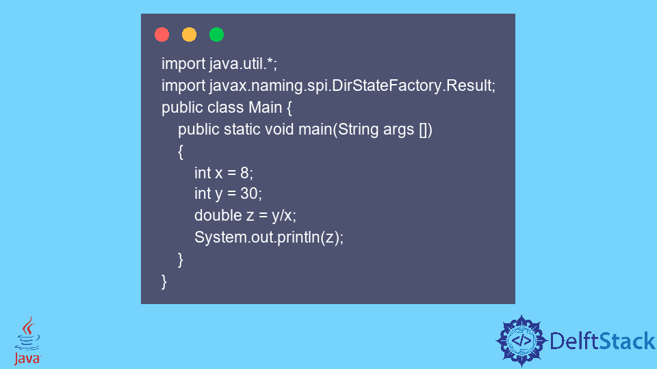 Double Division In Java | Delft Stack